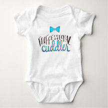 "Professionele Knuffelaar" Baby Boy Bodysuit