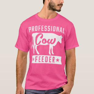 professionele Koe voor Koe liefhebbende landbouwer T-shirt