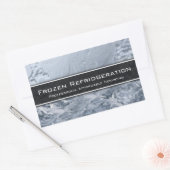 Professionele koeling - Visitekaartje Rechthoekige Sticker (Envelop)