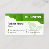 Professionele Landscaping Maaien Modern & Schoon Visitekaartje (Achterkant)