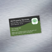 Professionele Landscaping Visitekaartje Magneten (Voorbeeld)