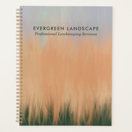 Professionele landschapsarchitectuur Blue Coral Gr Planner (Voorkant)