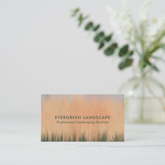 Professionele landschapsarchitectuur Blue Coral Gr Visitekaartje (Staand voorkant)
