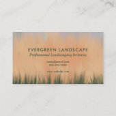 Professionele landschapsarchitectuur Blue Coral Gr Visitekaartje (Achterkant)