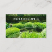 Professionele landschapsarchitectuur Moderne Visit Visitekaartje (Voorkant)