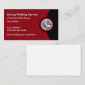 Professionele lasdiensten visitekaartje (Voorkant / Achterkant)