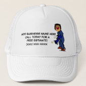 Professionele lashulp trucker pet (Voorkant)