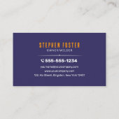 Professionele Lassen Industriële Metaalfabrikant Visitekaartje (Achterkant)