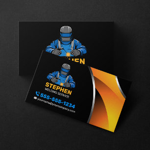 Professionele lasser Metaal lassen Fabricage Visitekaartje