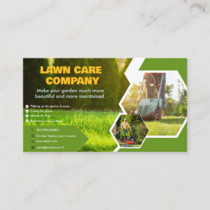 Professionele Lawn Care Visitekaartje