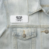 Professionele Lawn Tennis Sport Club leden Naamplaatje (In situ)