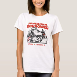 Professionele lener – Grappig Frettentekening T-Sh T-shirt