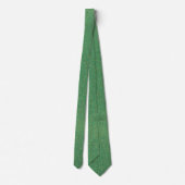 Professionele Lentegroene Glitter Glans Bruidegom Stropdas (Achterkant)