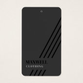Professionele lijn kleding merk hangen Labels Visitekaartje (Voorkant)