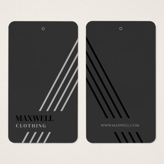 Professionele lijn kleding merk hangen Labels Visitekaartje (Voorkant /achterkant)