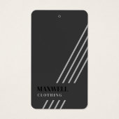 Professionele lijn kleding merk hangen Labels Visitekaartje (Voorkant)