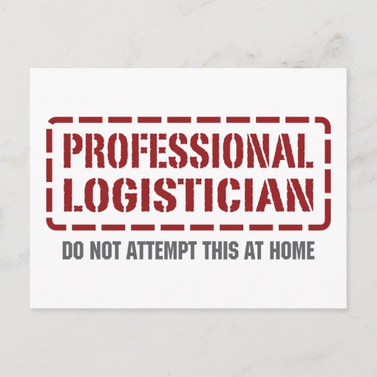 Professionele logistiek briefkaart (Voorkant)