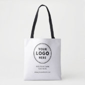 Professionele Logo Business Promotie Tote Bag (Voorkant)