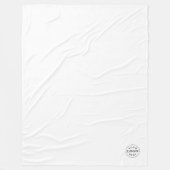 Professionele Logo Groot formaat 60 "x80" Fleece Deken (Voorkant)