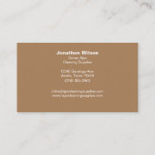 Professionele Logo, info en QR-code Visitekaartje (Achterkant)