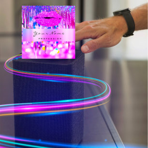 Professionele Logo met artistieke vormgeving Vierkante Visitekaartje