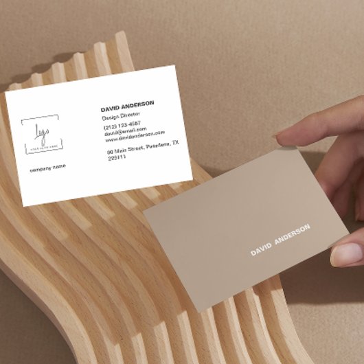 Professionele logo Modern Visitekaartje