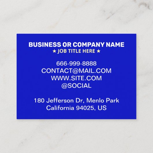 Professionele Logo, moderne bulkafspraakkaarten Afsprakenkaartje (Achterkant)