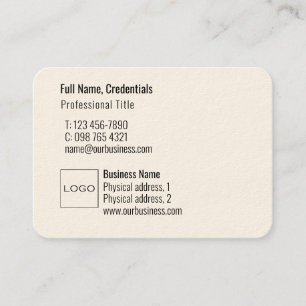 Professionele Logo QR Code Modern Eenvoudig Machti Visitekaartje