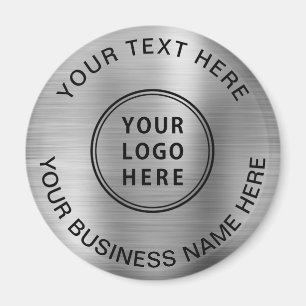 Professionele Logo - Silver Magneet