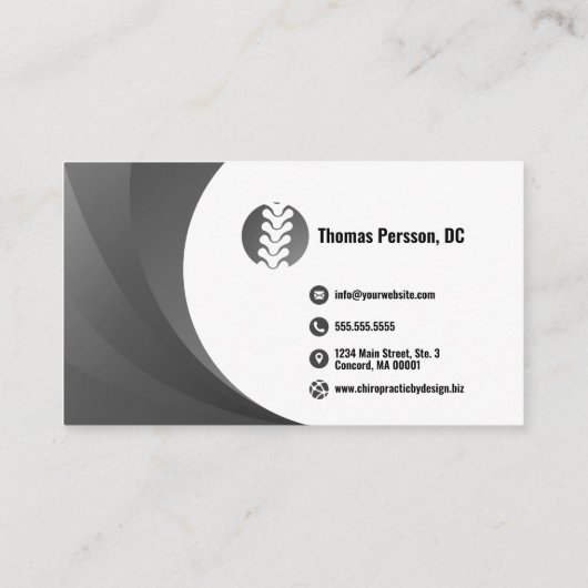 Professionele Logo Visitekaartje (Achterkant)