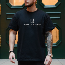 Professionele Logo Window Cleaning Service T-shirt