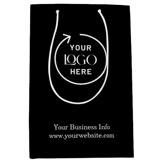 Professionele Logo | Zakelijke onderneming Medium Cadeauzakje (Voorkant)