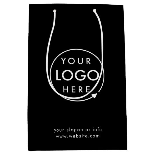 Professionele Logo | Zakelijke onderneming Medium Cadeauzakje (Voorkant)