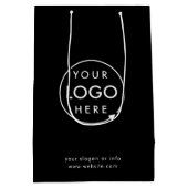 Professionele Logo | Zakelijke onderneming Medium Cadeauzakje (Achterkant)