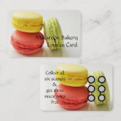 Professionele logo's - Macaronaal ontwerp Klantenkaartje (Voorkant / Achterkant)