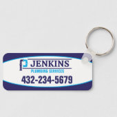 professionele loodgietersdienst sleutelhanger (Voorkant)