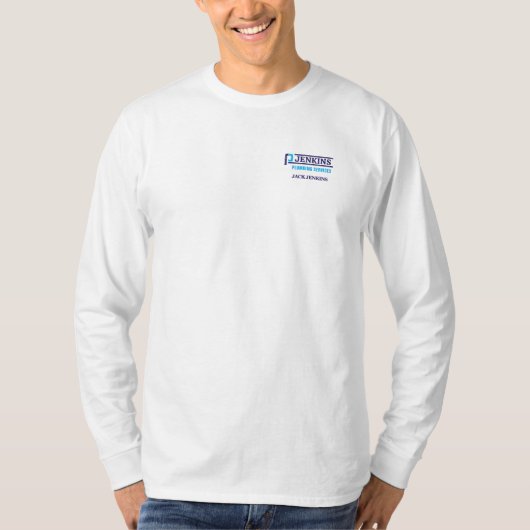 professionele loodgietersdienst t-shirt (Voorkant)