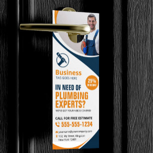 Professionele Loodgietersreparatie Loodgieter Blau Deurhanger