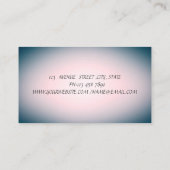 Professionele Lotus Bloem Yoga Meisje Visitekaartje (Achterkant)