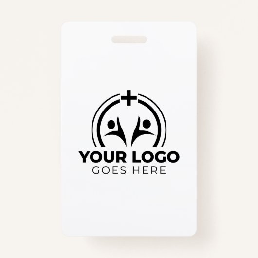 Professionele LPN foto barcode Badge (Achterkant)