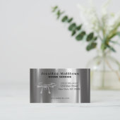 Professionele luchtfotografiedienst visitekaartje (Staand voorkant)