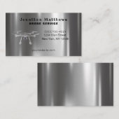 Professionele luchtfotografiedienst visitekaartje (Voorkant / Achterkant)