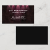 Professionele luidspreker met Visitekaartje Rood (Voorkant / Achterkant)