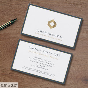 Professionele luxe Logo Visitekaartje
