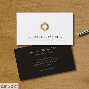 Professionele luxe Logo Visitekaartje