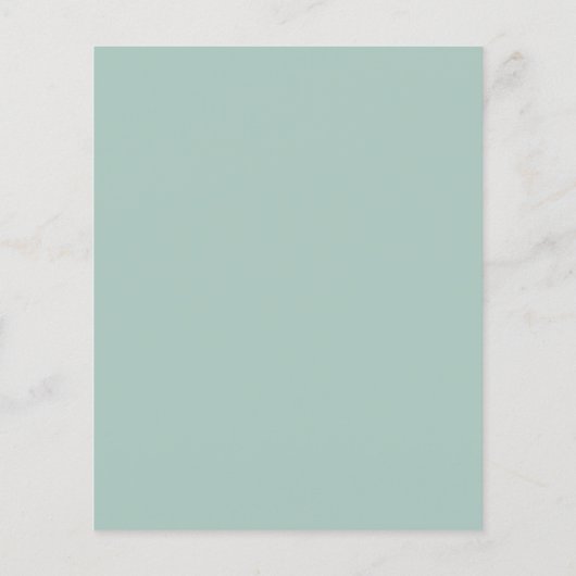 Professionele Maid Housekeeping Service Retro Flyer (Achterkant)