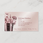 Professionele Maid Residentiële Commerciële Huis Visitekaartje (Achterkant)