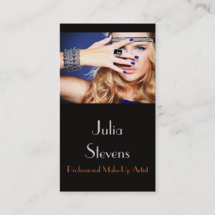 Professionele make-up artiest, Beauty Salon-kaart Visitekaartje