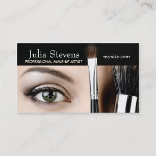 Professionele make-up artiest, Beauty Salon-kaart Visitekaartje