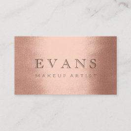 Professionele Make-up Artiest Roos Blush Afspraak Afsprakenkaartje